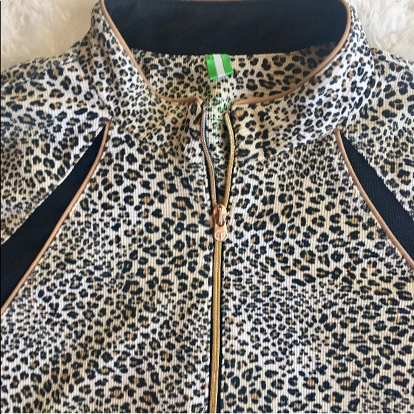 Cheetah Animal Print Sport Shirt Size S - Picture 3 of 8